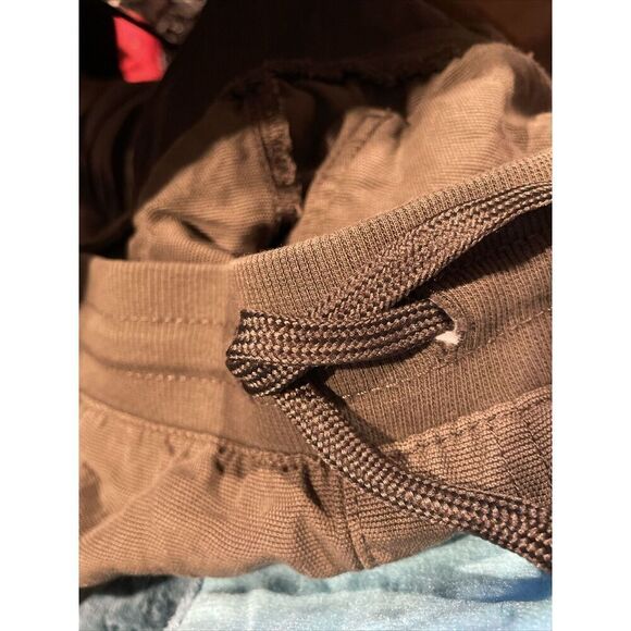 Maurices Womens Casual Cargo Pants Size 16 Olive Green Pull On Elastic Waist - Picture 6 of 6